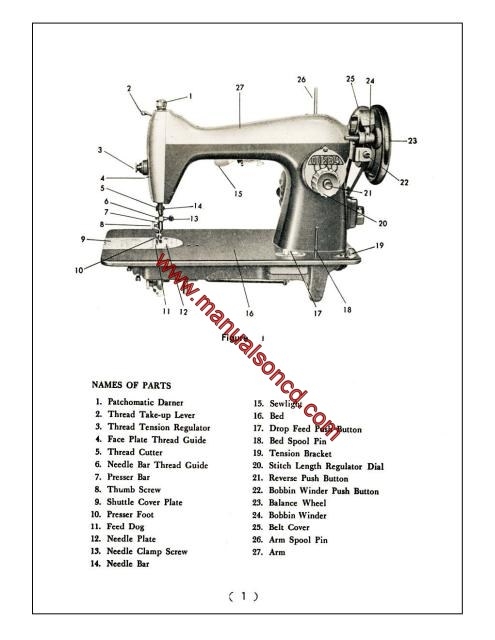 dressmaker 2 sewing machine manual